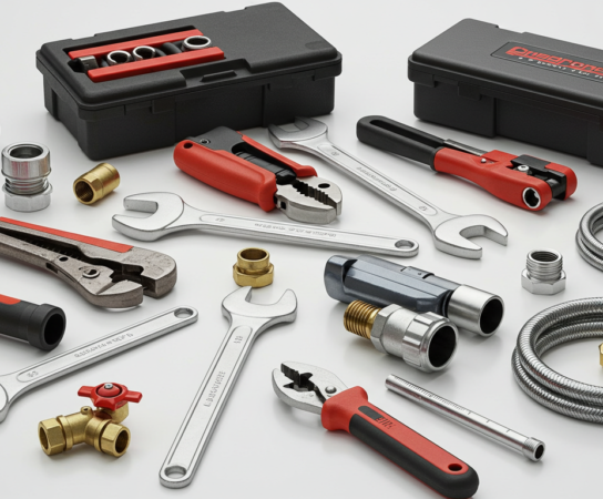 Les outils indispensables pour réussir vos travaux de plomberie