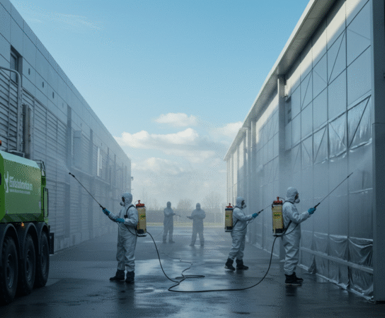 Décontamination de bâtiment : protocole complet à connaître