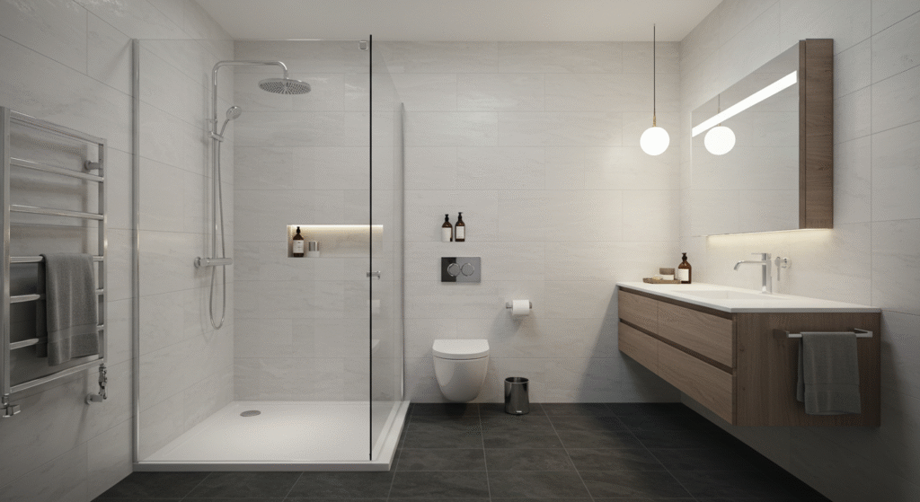 Rénovation de salle de bain : idées design et économies – Idees Artisans