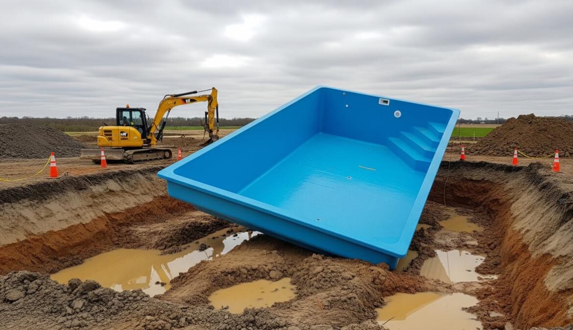 5 erreurs à éviter lors de la pose d’une piscine coque polyester