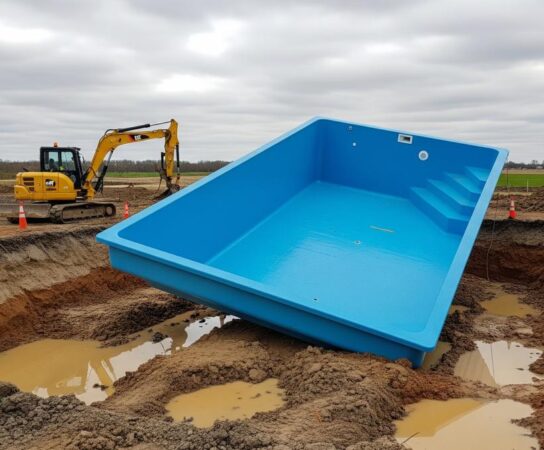 5 erreurs à éviter lors de la pose d’une piscine coque polyester