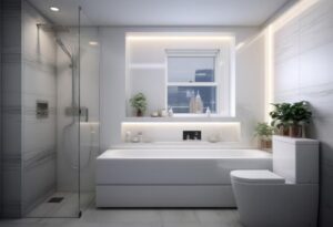 Pose douche italienne galets : attention au nettoyage