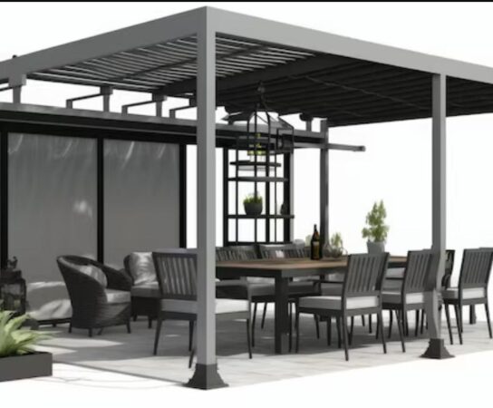 Pergola en aluminium : design moderne et durable pour votre extérieur