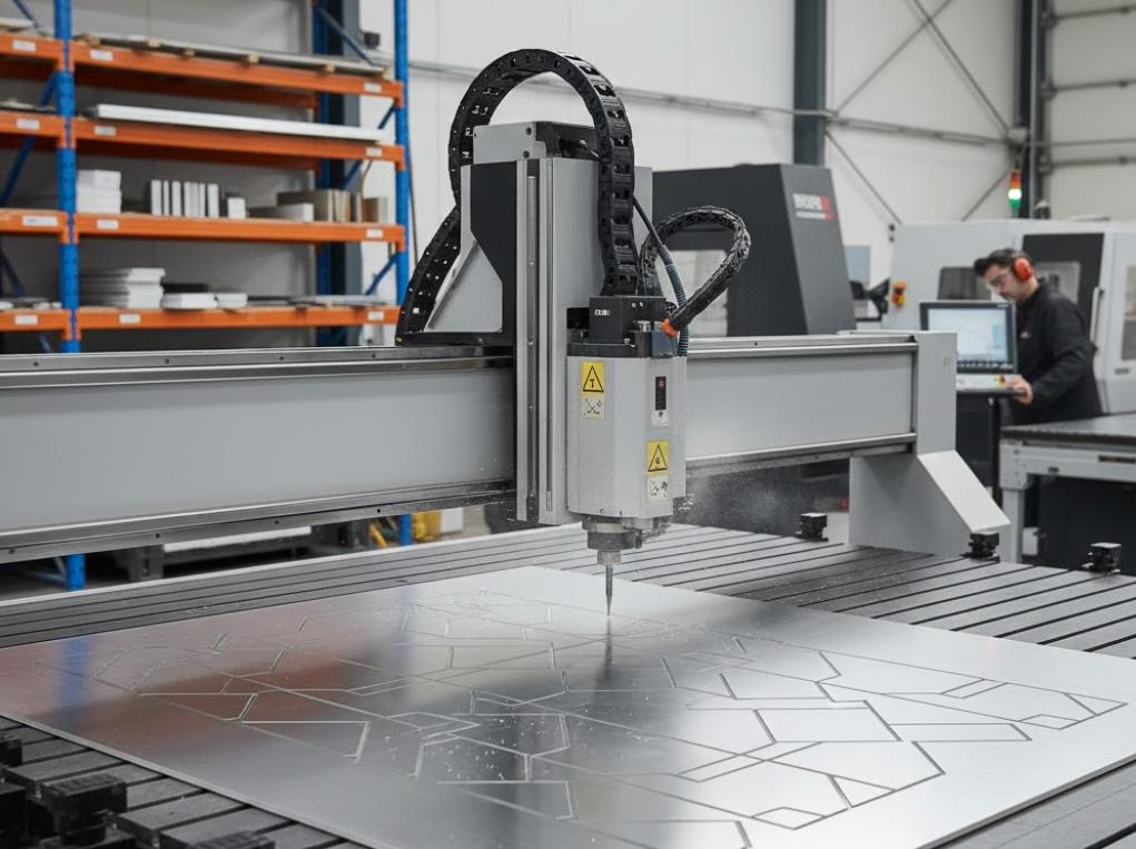 Découpe numérique et fraisage : comment travailler le Dibond et le PVC