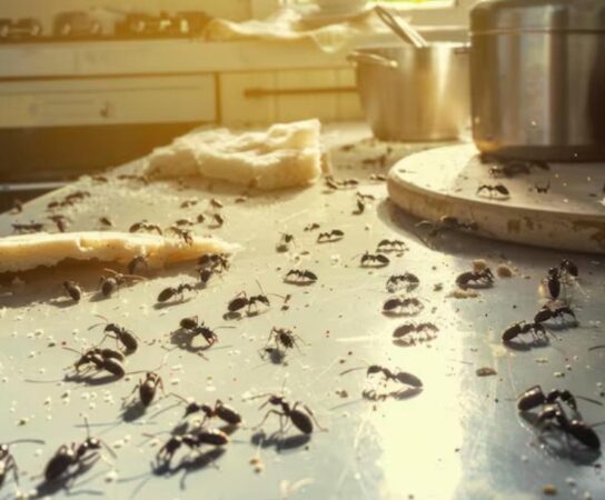 Fourmis en cuisine : solutions de désinsectisation rapides