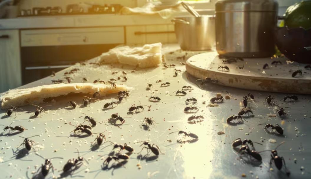 Fourmis en cuisine : solutions de désinsectisation rapides