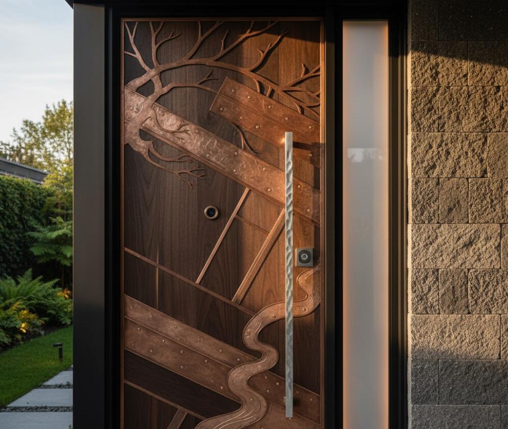 Personnaliser vos portes : choisir entre verre, bois et acier