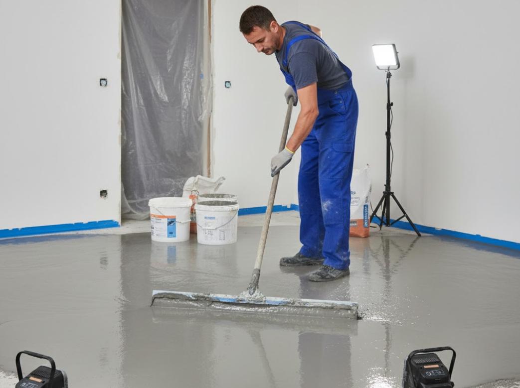 Ragréage autolissant : le secret d&rsquo;une planéité parfaite