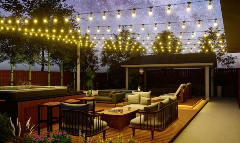 Rénovation de terrasse : ajouter un éclairage facilement