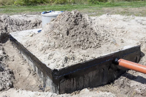 Cuve en béton : idéale pour terrain avec nappe phréatique