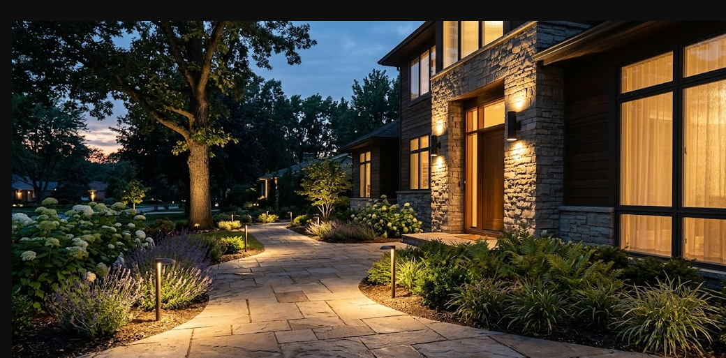 Respecter le voisinage avec son éclairage façade