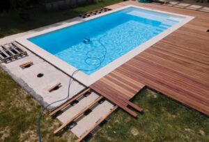 Le plan de masse pour une déclaration préalable de piscine