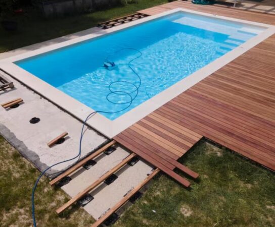 Le plan de masse pour une déclaration préalable de piscine