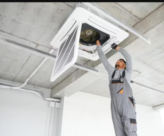 Installation de climatisation de précision pour salles blanches industrielles