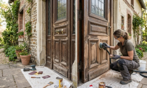 Comment rénover une ancienne porte d&rsquo;entrée sans la remplacer ?