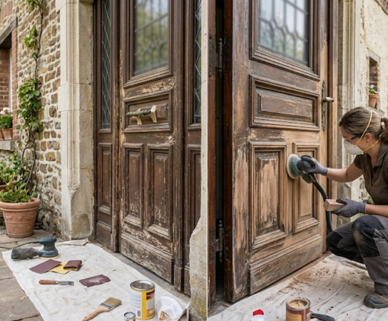 Comment rénover une ancienne porte d&rsquo;entrée sans la remplacer ?