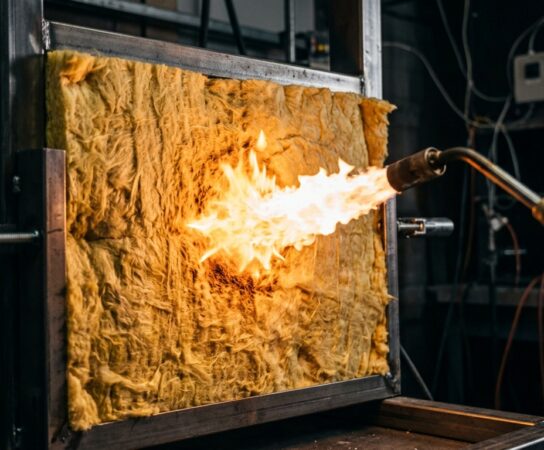 L&rsquo;incroyable résistance au feu de la laine de verre