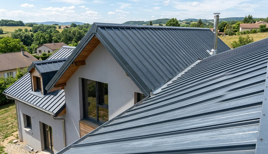 Modernisez votre habitat avec une couverture de toiture (bac acier) sur mesure