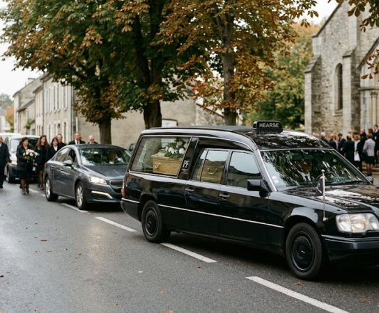 Pourquoi le corbillard est un symbole fort des rites funéraires?