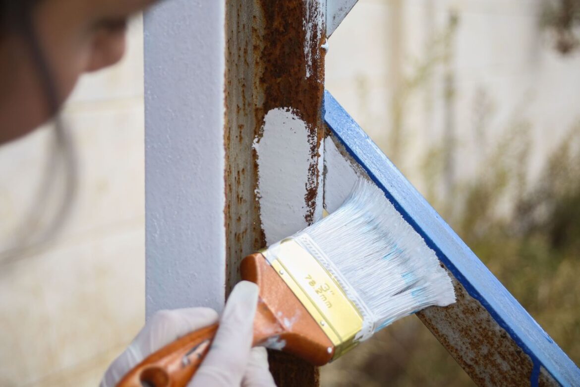 Peinture pour métaux : stopper la rouille tout en apportant de la couleur