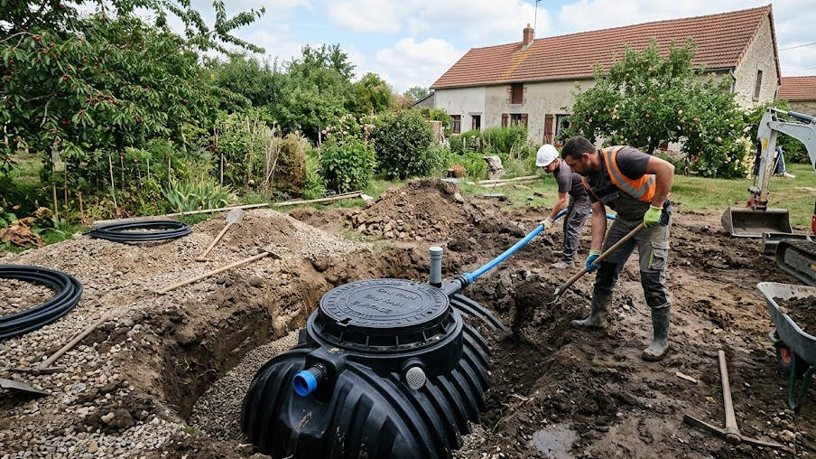Citerne enterrée : les distances de sécurité à respecter avec la maison