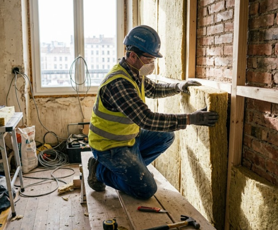 Isolation par l&rsquo;intérieur des murs anciens en pierre : préserver la respiration du bâti